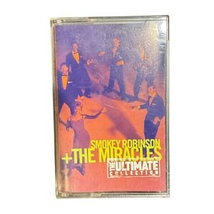 Smokey Robinson & The Miracles The Ultimate Collection Cassette Tape 1998 Motown